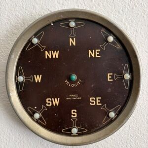 Vintage Friez Aviation Direction Indicator Light Industrial Decor